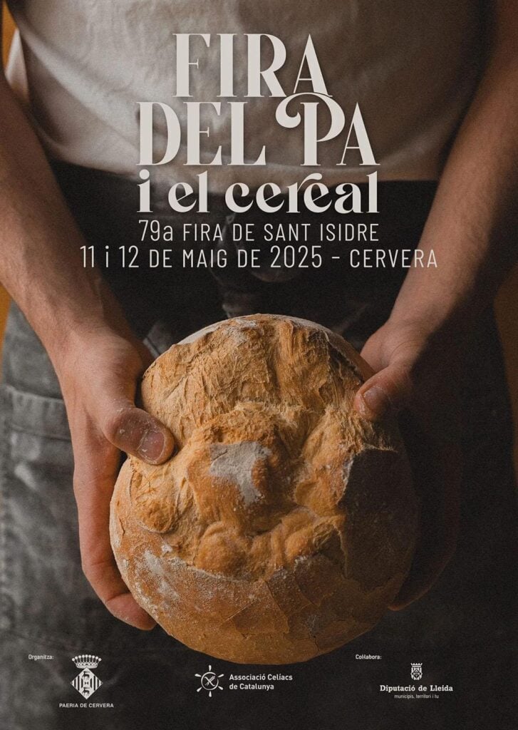 Cartell de Fira del Pa i del Cereal a Cervera