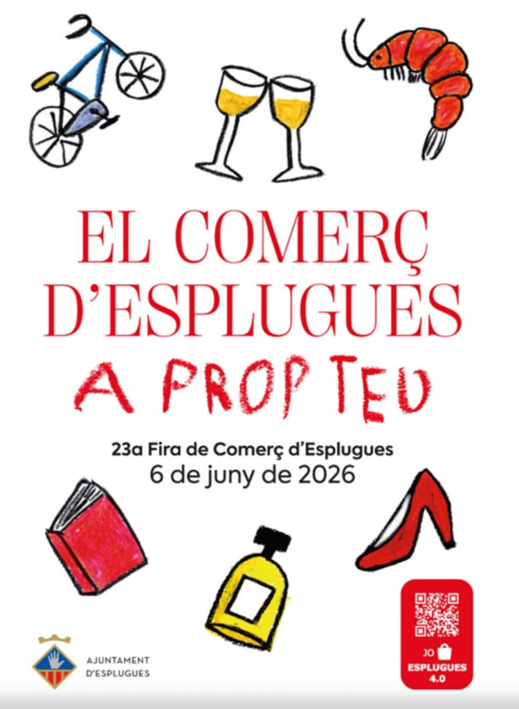 Cartell de Fira del comerç d’Esplugues
