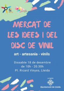 Mercat de les Idees i del Disc de Vinil a Lleida