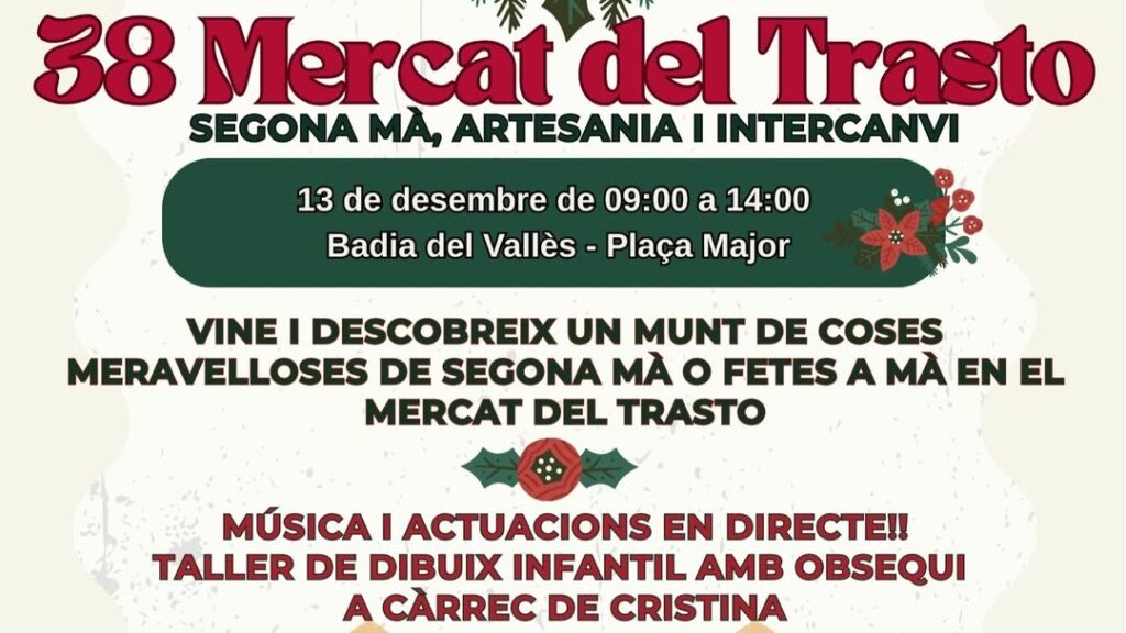 Mercat del Trasto a Badia del Vallès portada25