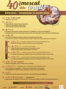 Mercat dels tortells de Bàscara cartell