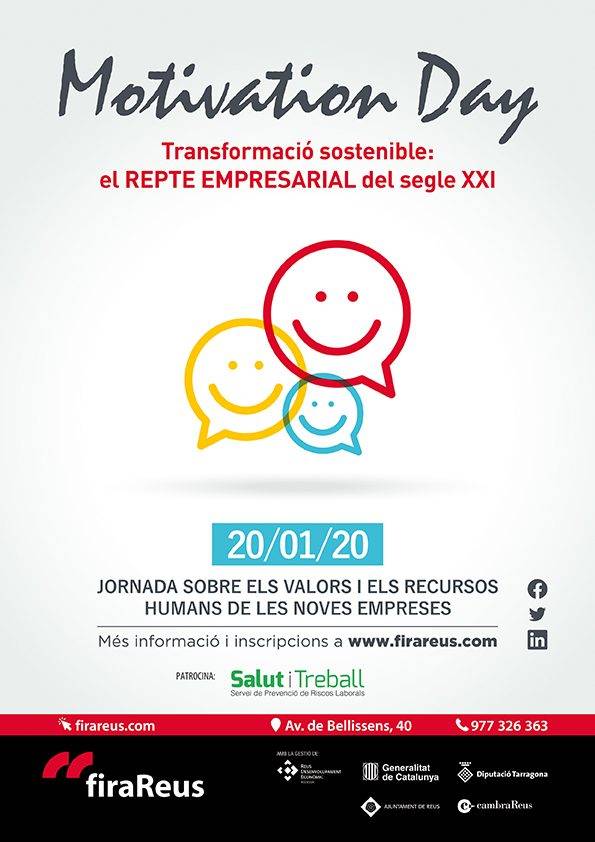 Motivation day jornada sobre els valors de les noves empreses reus 2020 clytob.tmp