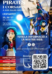 Pirates i Corsaris a les Illes Medes cartell