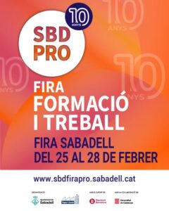 SBD Fira PRO Fira de Formació i Treball cartell