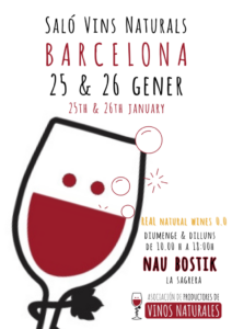 Saló dels Vins Naturals a Barcelona cartell