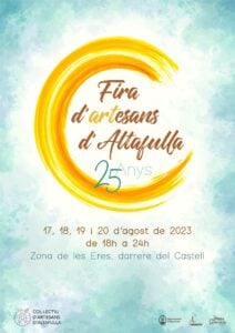 Cartell fira artesans altafulla 2023 min