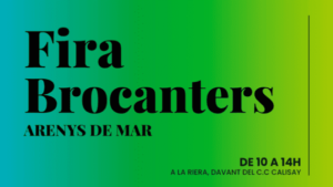 Fira de Brocanters a Arenys de Mar