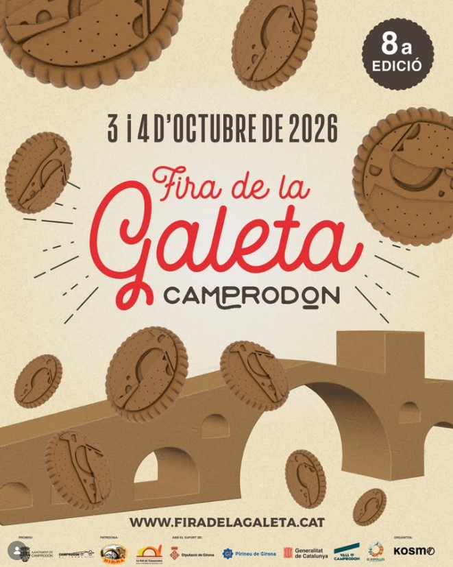 Cartell de Fira de la Galeta a Camprodon