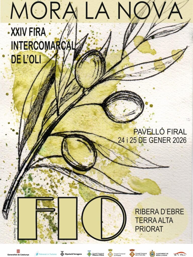 Cartell de Fira Intercomarcal de l’Oli a Móra la Nova