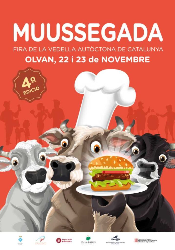 Cartell de Muussegada – Fira de la Vedella autòctona de Catalunya