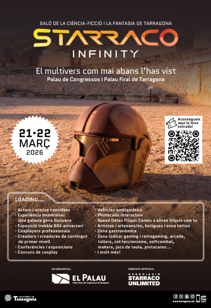 Cartell de Starraco Infinity a Tarragona