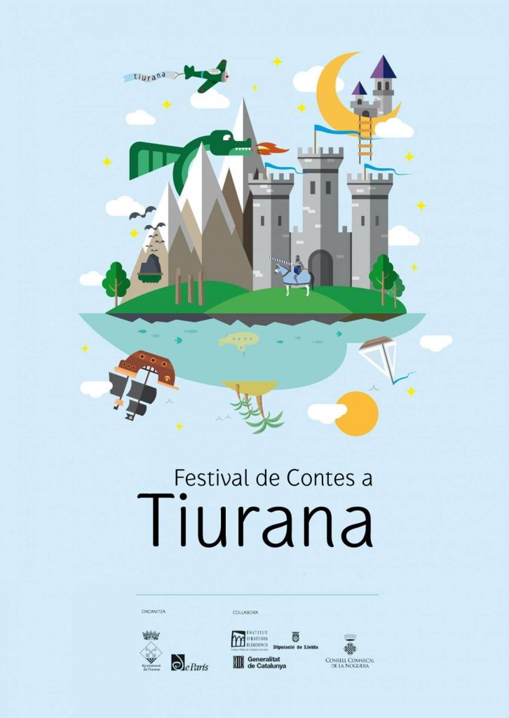 Cartell de Festival de Contes a Tiurana