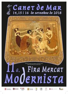 Fira mercat modernista canet de mar 2018