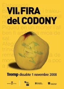 Fira del codony a tremp cartell 2008