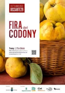 Fira del codony a tremp cartell 2022