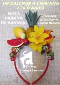Fira mercat cuba a calonge cartell 2021
