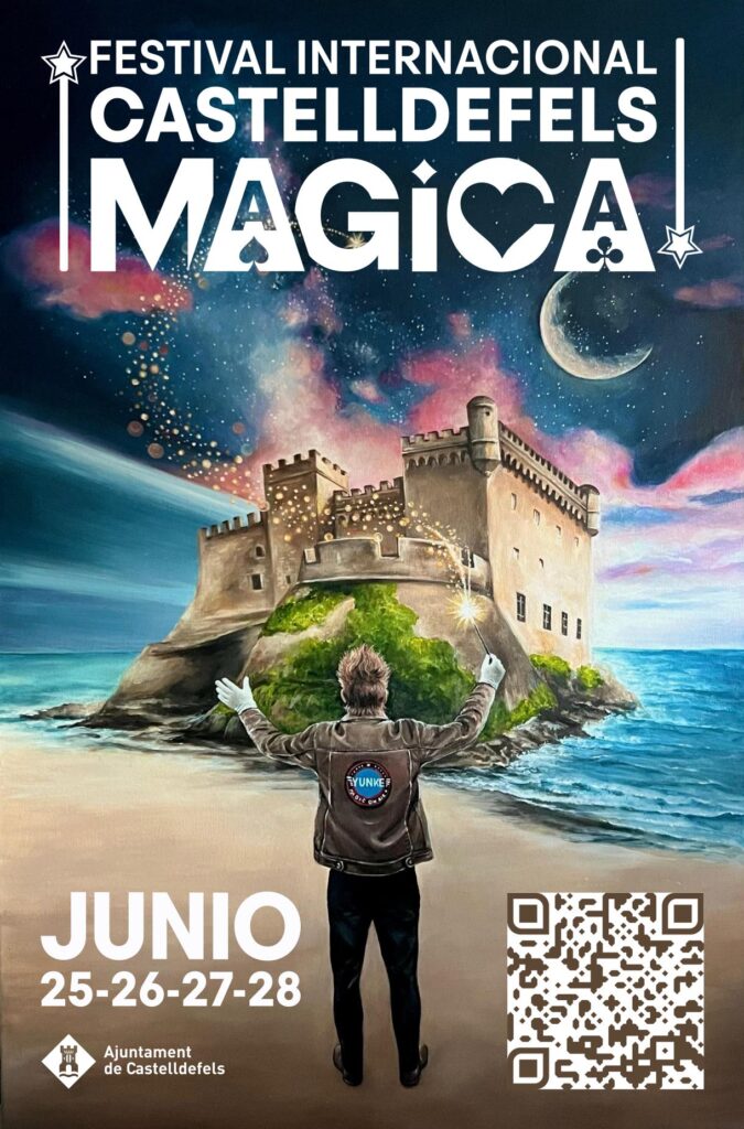 Cartell de Festival Internacional Castelldefels màgica