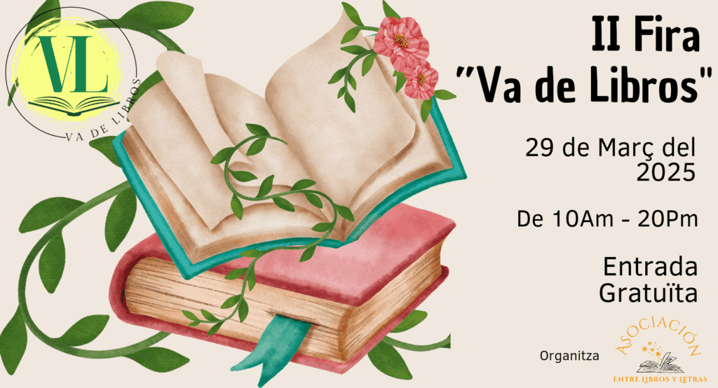 Cartell de Fira «Va de Libros» a Sabadell