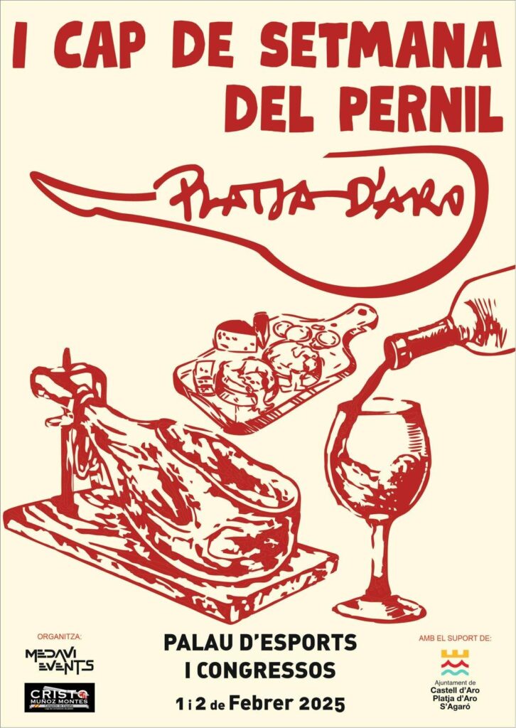 Cartell de Cap de Setmana del Pernil a Platja d’Aro