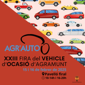 Agrauto. fira del vehicle docasio dagramunt cartell 2025
