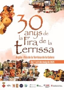 Argila fira de la terrissa i ceramica a la galera cartell 2025