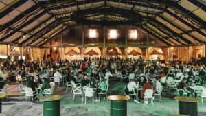 Biergarten al poble espanyol foto 3