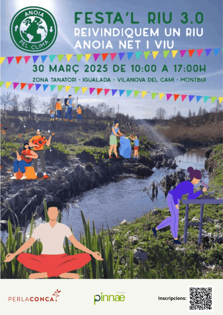 Cartell de Festa’l Riu 3.0 a Igualada