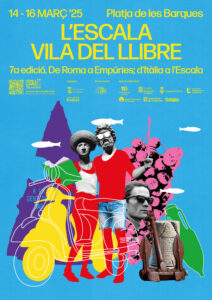 Cartell lescala vila del llibre 2025 1