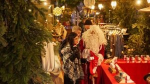 Christmas market a lhotel palace barcelona