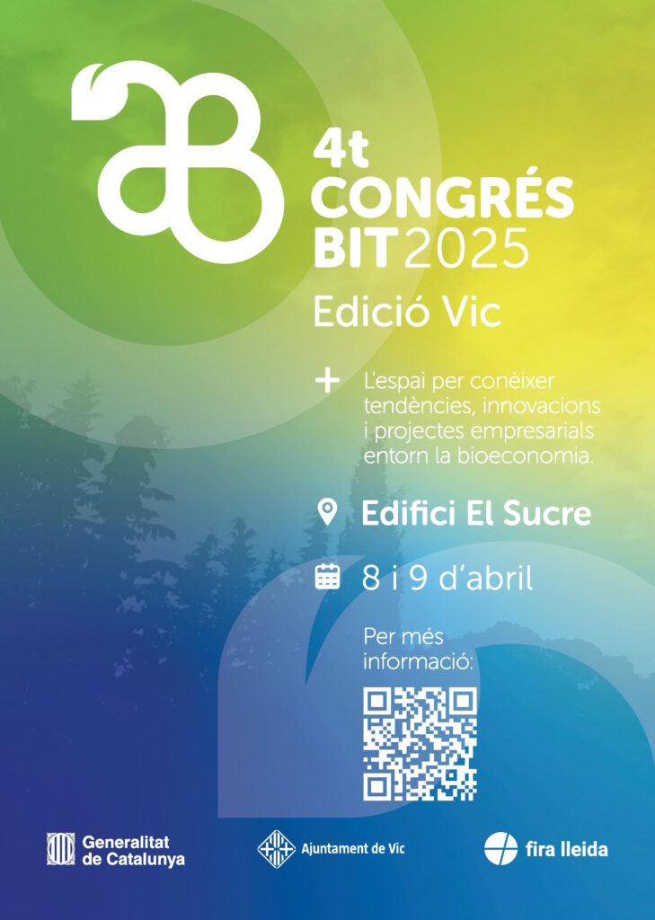 Cartell de Congrès BIT 2025 Bioeconomia, Innovació i Tecnologia
