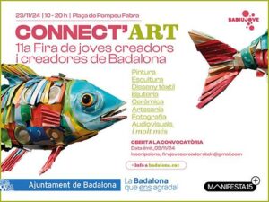 Connectart – fira de joves creadors i creadores cartell 2024