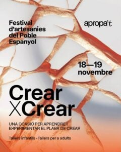 Crear x crear apropat festival dartesanies del poble espanyol de barcelona min