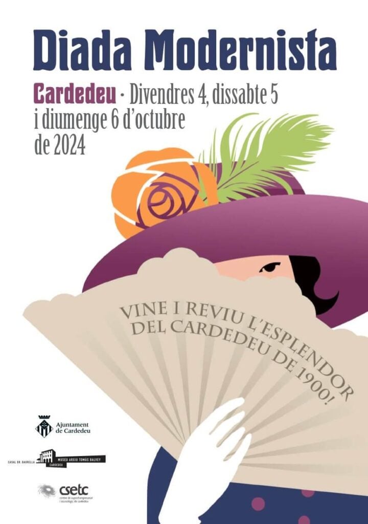 Cartell de Diada Modernista a Cardedeu