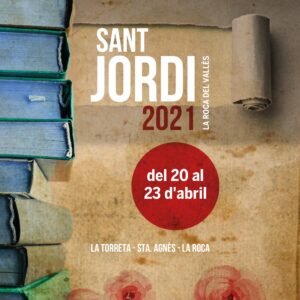 Diada de sant jordi a la roca del valles cartell 2021