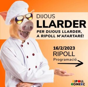 Dijous llarder a ripoll cartell 2023