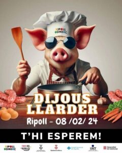 Dijous llarder a ripoll cartell 2024