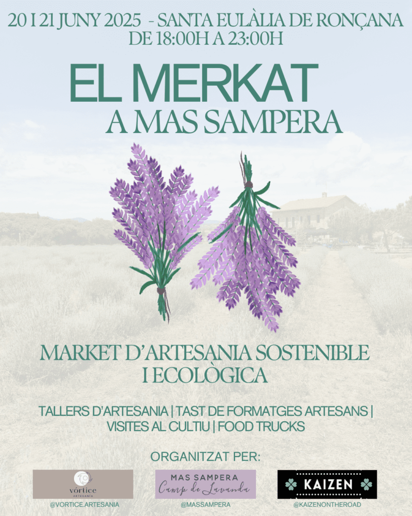 Cartell de El Merkat a Mas Sampera