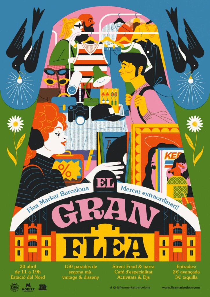 Cartell de El Gran Flea a Barcelona