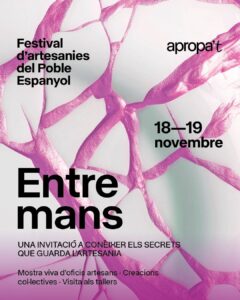 Entre mans apropat festival dartesanies del poble espanyol de barcelona min
