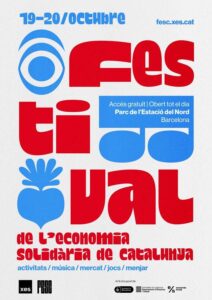 Fesc festival de leconomia solidaria de catalunya cartell 2024