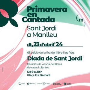 Fira del llibre i de les flors cartell 2024