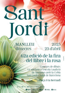 Fira del llibre i de les flors cartell 2025