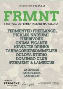 Frmnt el festival de fermentacio de barcelona cartell 2024 0000
