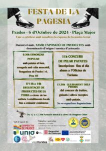 Festa de la pagesia a prades cartell 2024
