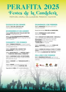 Festes i fires de la candelera cartell 2025