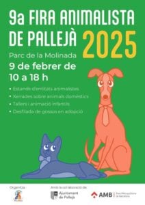 Fira animalista a palleja cartell 2025