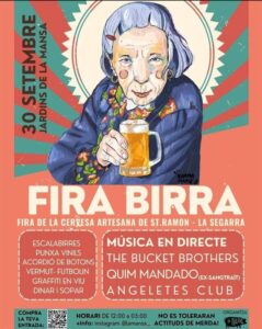 Fira birra a sant ramon cartell 2023