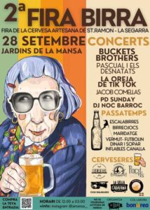 Fira birra a sant ramon cartell 2024