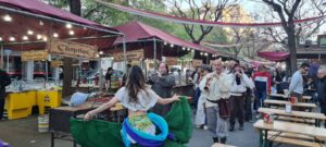 Fira medieval de sant jordi a barcelona foto 2