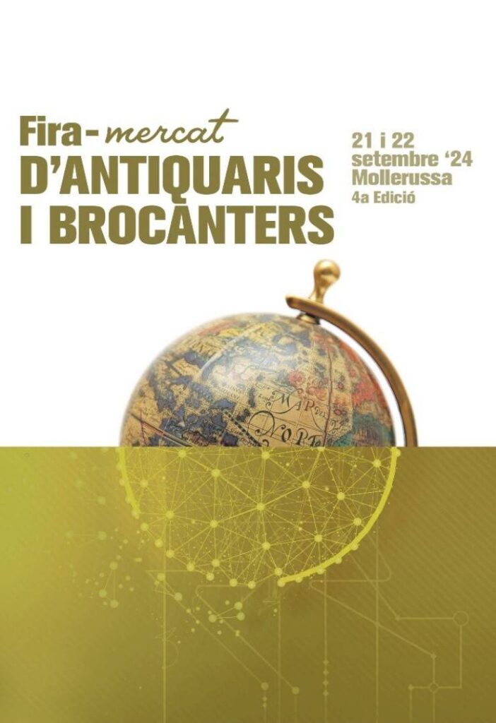 Cartell de Fira Mercat d’Antiquaris i Brocanters